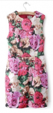 Vestido Retrô Floral